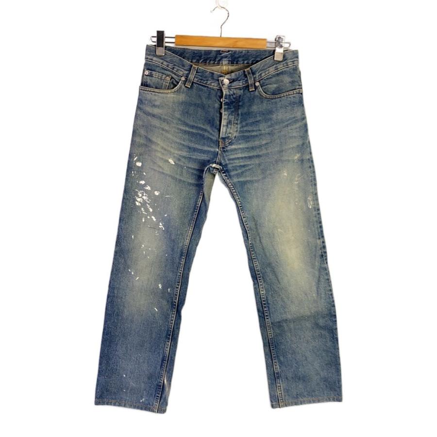Helmut Lang◇ストレートパンツ/31/138 HL 0003 005 17/本人期/ペンキ 