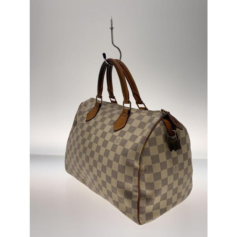 LOUIS VUITTON◇スピーディ30_ダミエ・アズール_WHT/PVC/WHT LOUIS VUITTON◇スピーディ30_ダミエ・アズール_WHT/PVC/WHT