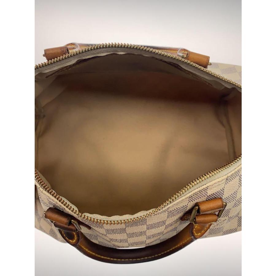 LOUIS VUITTON◇スピーディ30_ダミエ・アズール_WHT/PVC/WHT LOUIS VUITTON◇スピーディ30_ダミエ・アズール_WHT/PVC/WHT