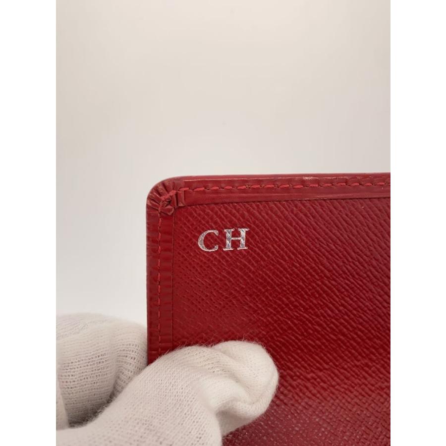 LOUIS VUITTON◇ポルト・フォイユ・サラ_エピ_RED/レザー/RED