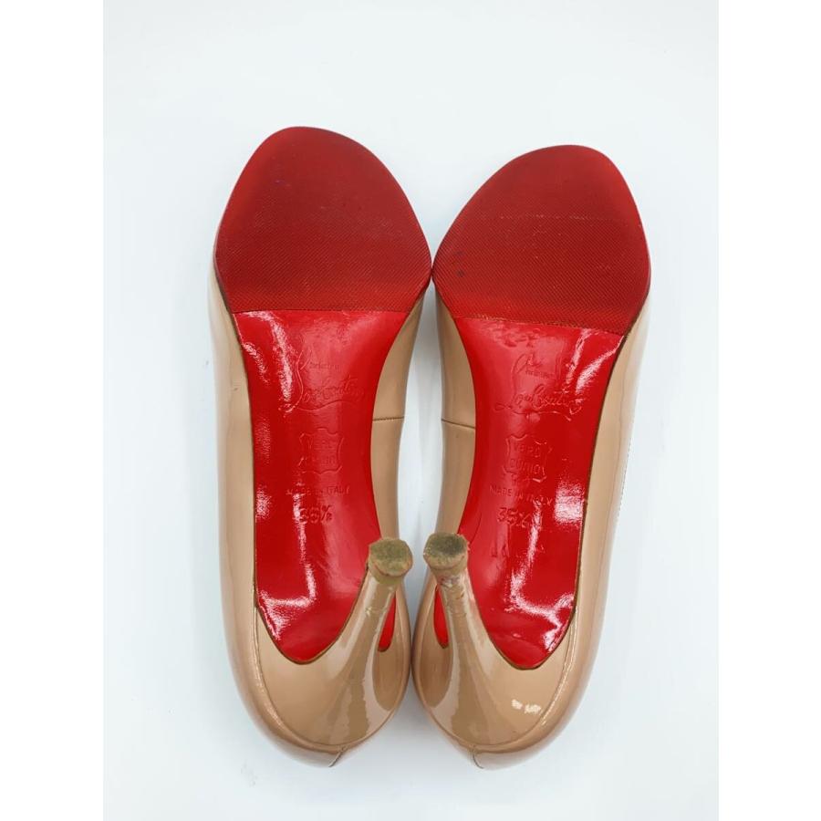 Christian Louboutin◇パンプス/35.5/BEG/エナメル : セカンド