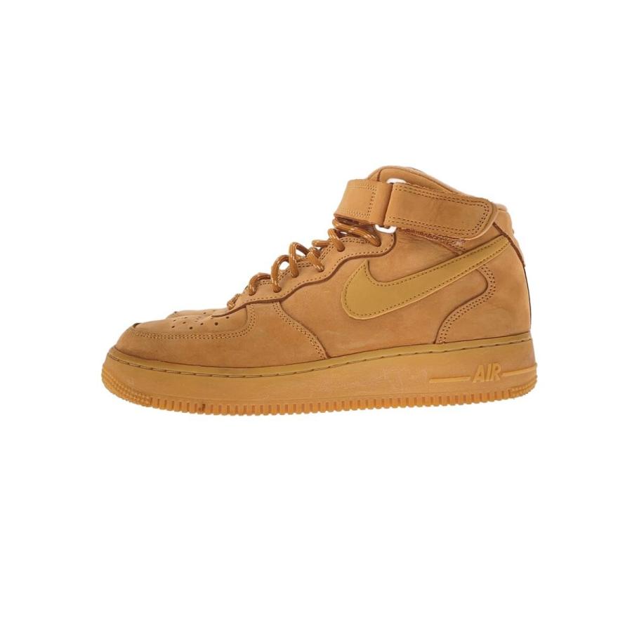 【26cm未使用】NIKE AIR FORCE1MID エアフォース1 NIKE◇AIR FORCE 1 MID FLAX_エアフォース ミッド フラックス/26cm/CML