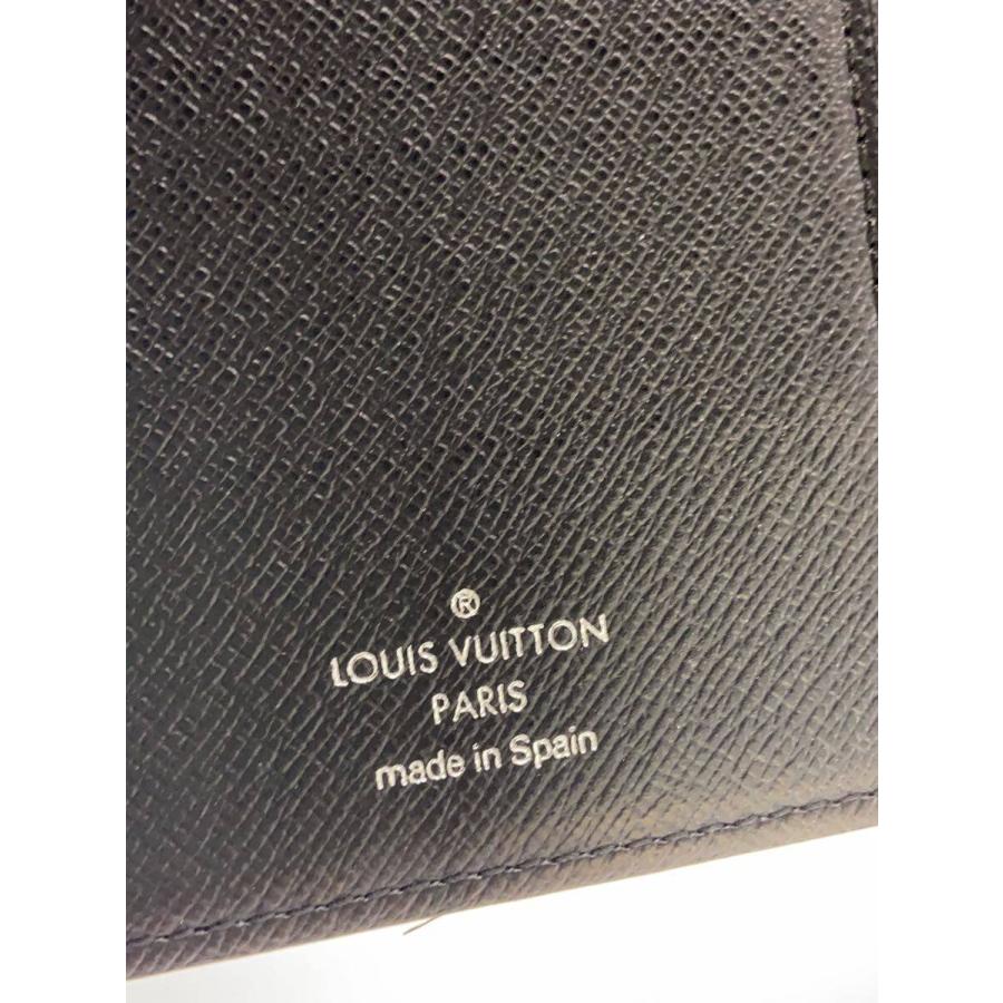 LOUIS VUITTON◇アジェンダ・ポッシュ_ダミエ・グラフィット/--/BLK