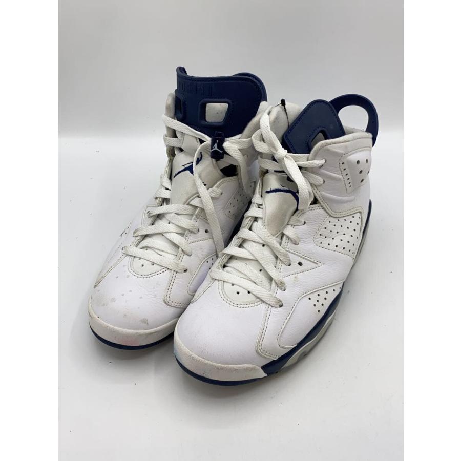 NIKE◇AIR JORDAN 6 RETRO_エア ジョーダン レトロ/27cm/WHT 