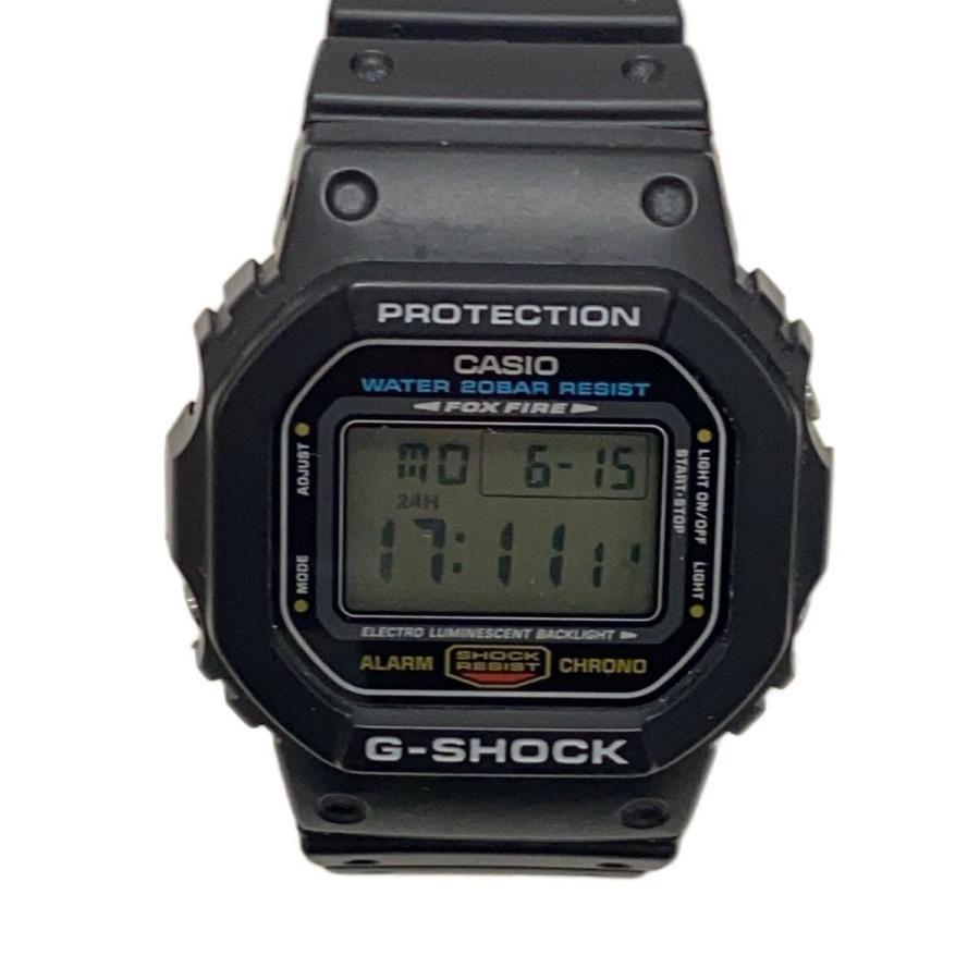 【新商品】カシオ　G-SHOCK(ジーショック)　腕時計　DW-5600E　中古　リサイクルショップ宮崎屋佐土原店22.9.10K CASIO◇クォーツ腕時計・G-SHOCK/デジタル/BLK/DW-5600E-1/箱付
