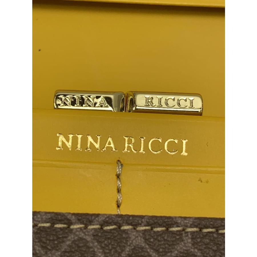 NINA RICCI◆長財布/レザー/YLW/総柄/レディース/085-8818-0-0-60｜ssol-shopping｜03