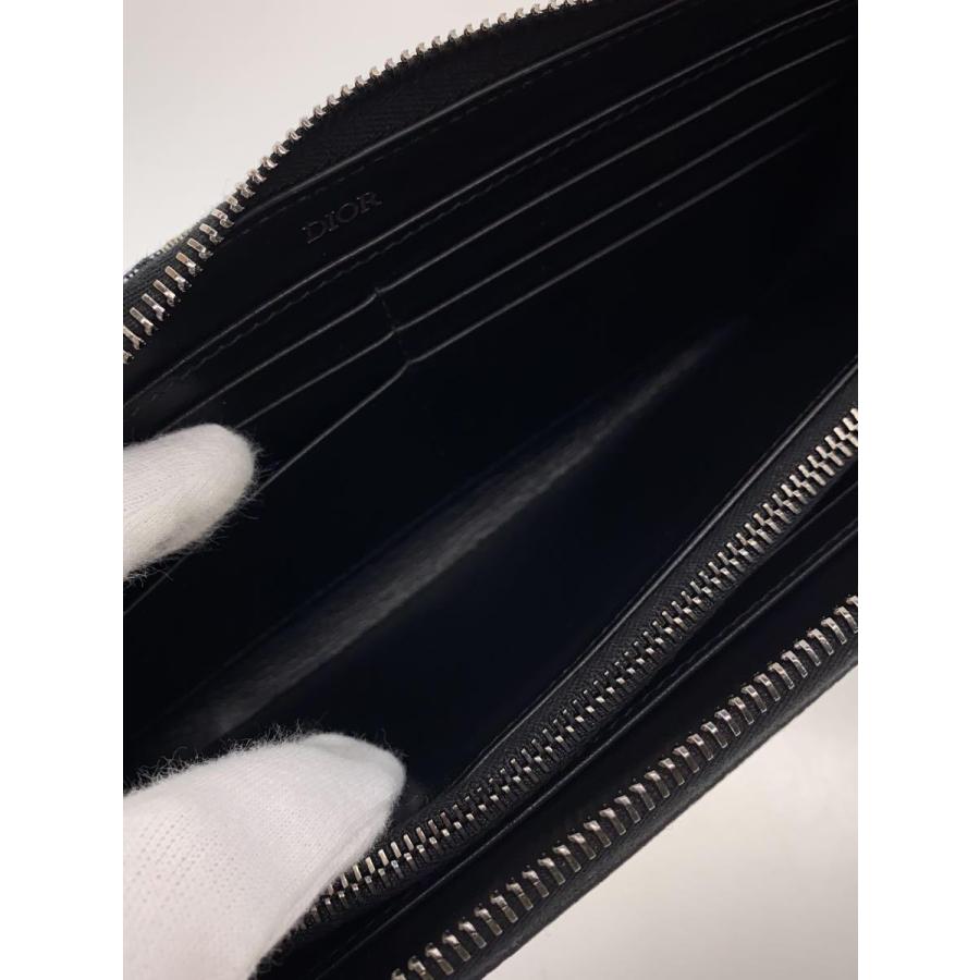 Christian Dior◇長財布/キャンバス/BLK/総柄/メンズ/10-BO-0243 Christian Dior◇長財布/キャンバス/BLK/総柄/メンズ/10-BO-0243