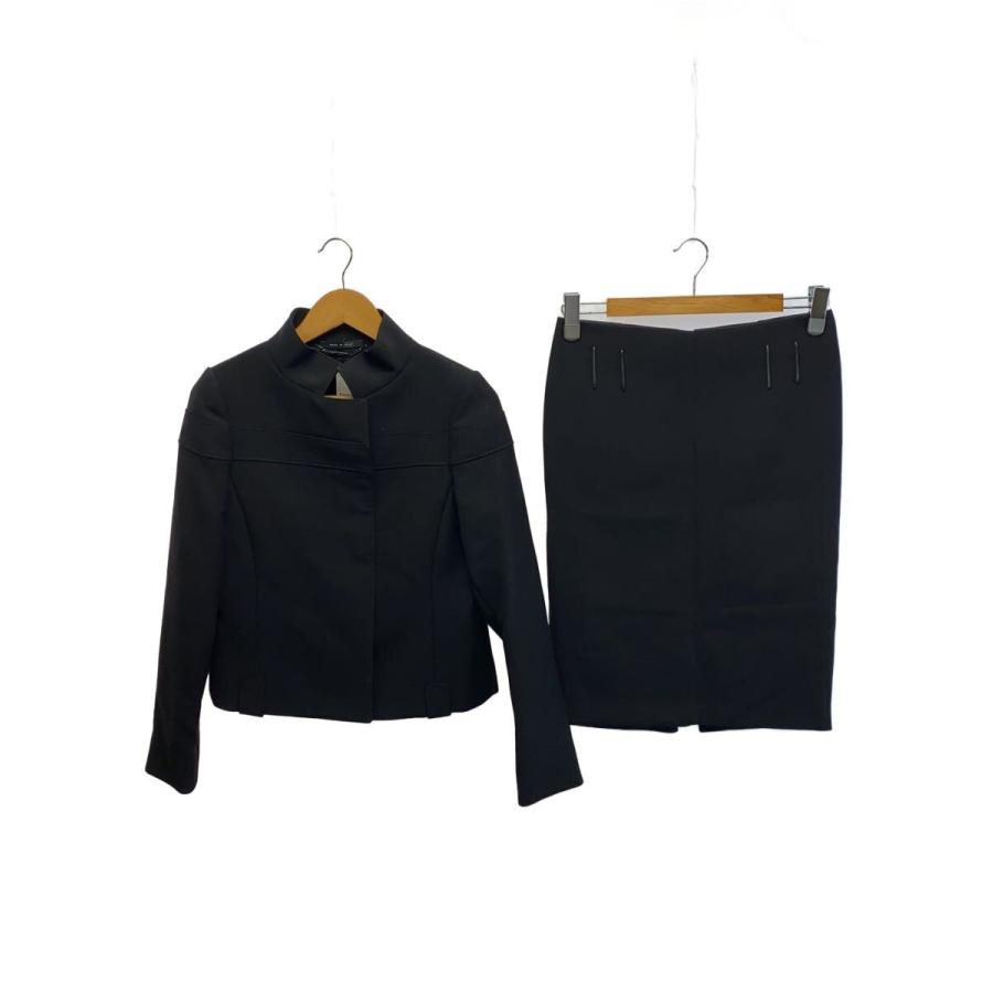 GUCCI◇セットアップ/40/ウール/BLK/無地/207-1556-3163/205-1439-3163