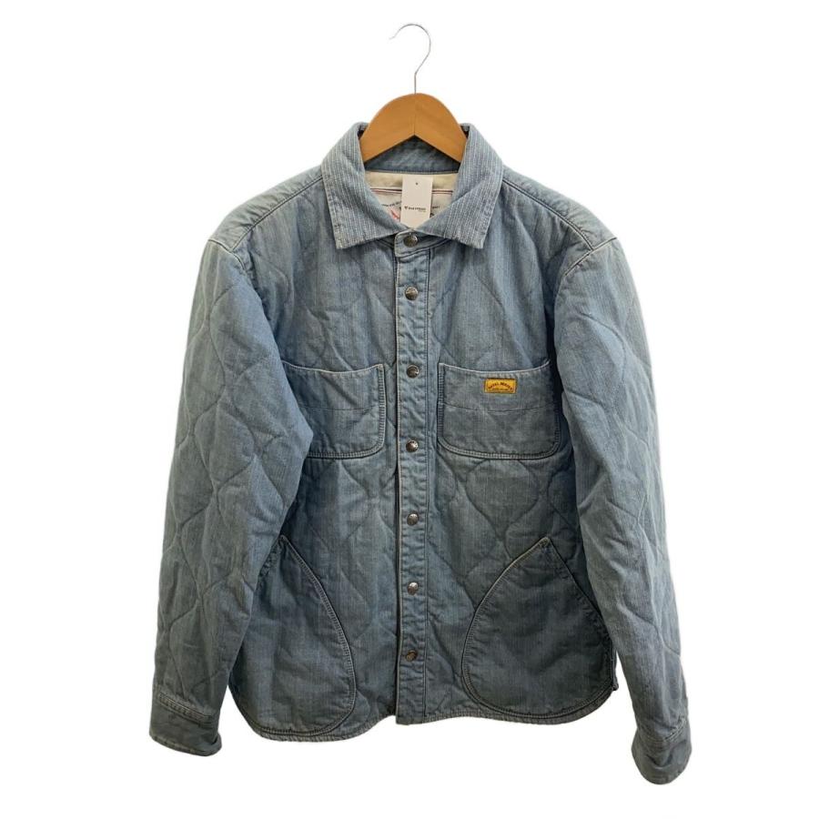 NATAL DESIGN デニム キルティングジャケットLサイズ natal design◇キルティングジャケット/L/デニム/IDG/無地