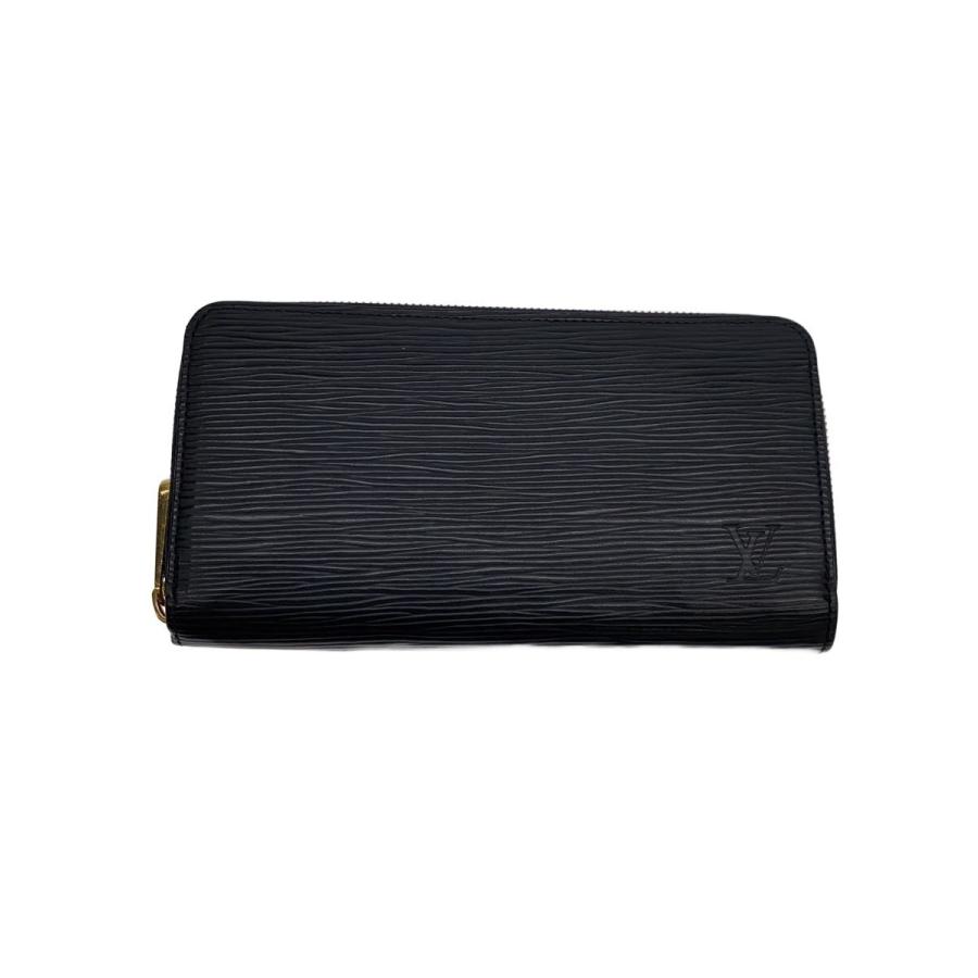LOUIS VUITTON◇ジッピー・ウォレット_エピ/レザー/BLK/メンズ