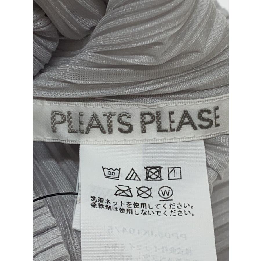 PLEATS PLEASE ISSEY MIYAKE◆トップス/5/ポリエステル/GRY/PP05JK104//_2