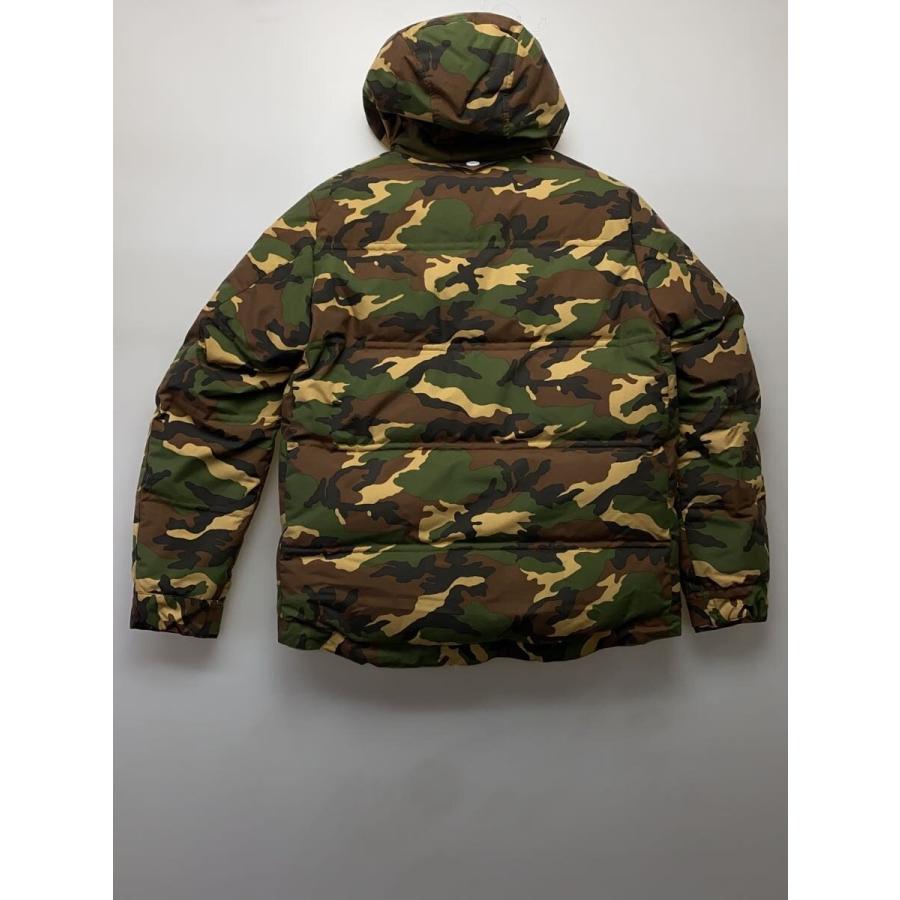 STUSSY◇ダウンジャケット/L/ナイロン/GRN/カモフラ/13AW100930