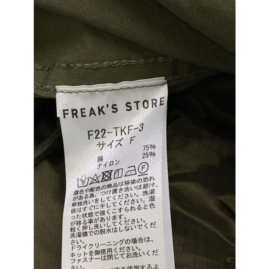 FREAK'S STORE◇モッズコート/FREE/コットン/KHK/無地/F22-TKF-3