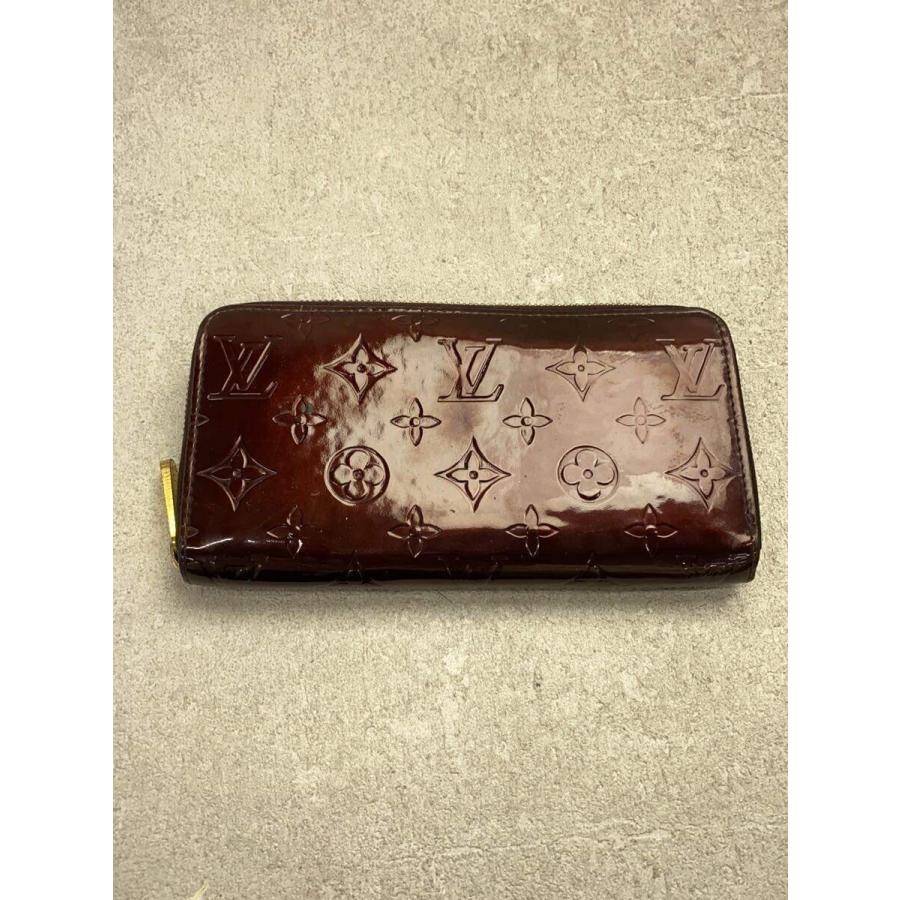 LOUIS VUITTON◇ジッピー・ウォレット_モノグラム・ヴェルニ_BRD