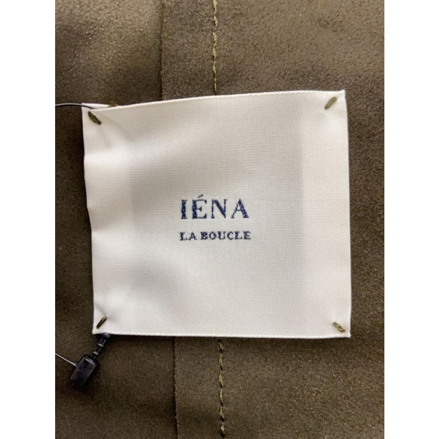 IENA LA BOUCLE◇ゴートスエードジャケット/ジャケット/--/山羊革/KHK