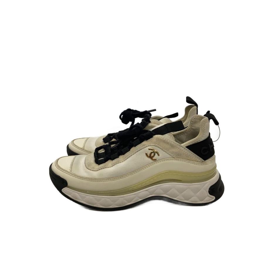 CHANEL◇ローカットスニーカー/36/WHT/G35617 : セカンドストリート