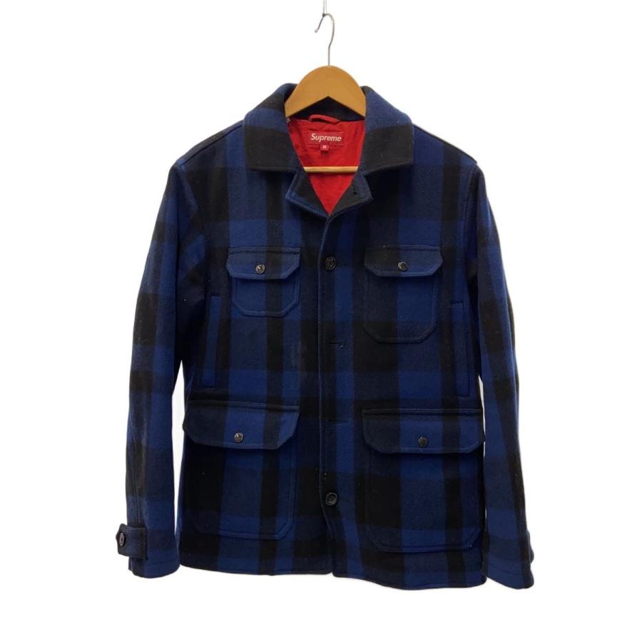 supreme チェック メルトンウール クルーザージャケット シュプリーム Supreme (シュプリーム) チェック メルトンウール クルーザー
