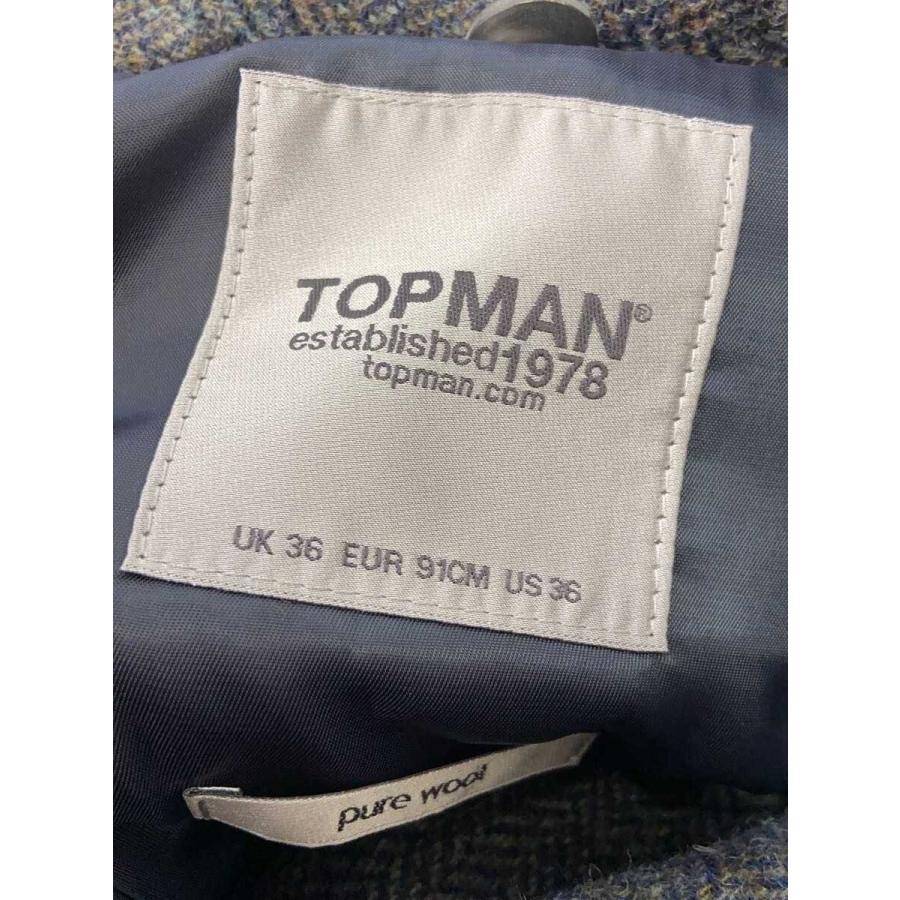 TOPMAN◇セットアップ/36/ツイード/ヘリンボーン : セカンドストリート
