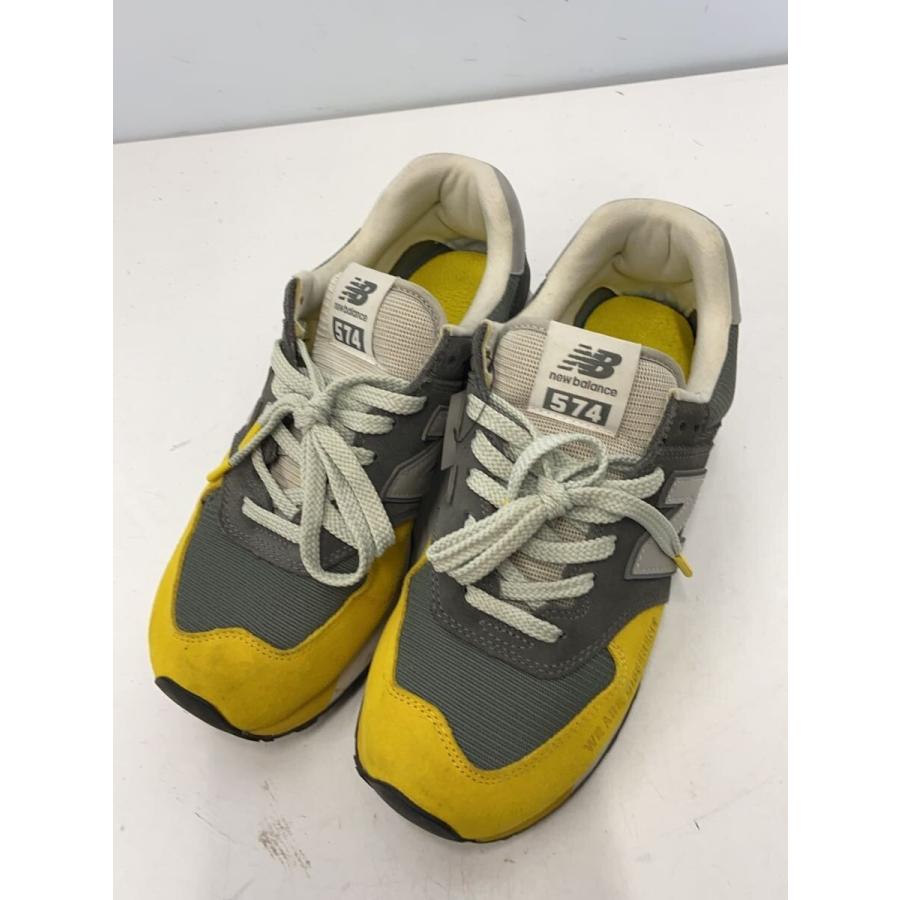NEW BALANCE◇ML574/イエロー/27cm/YLW/×the Apartment/Mustard Dip