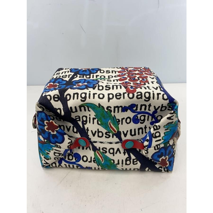 Gabsカラフル花柄 ショルダーバッグ GABS◇ショルダーバッグ/レザー/マルチカラー/総柄 : セカンド