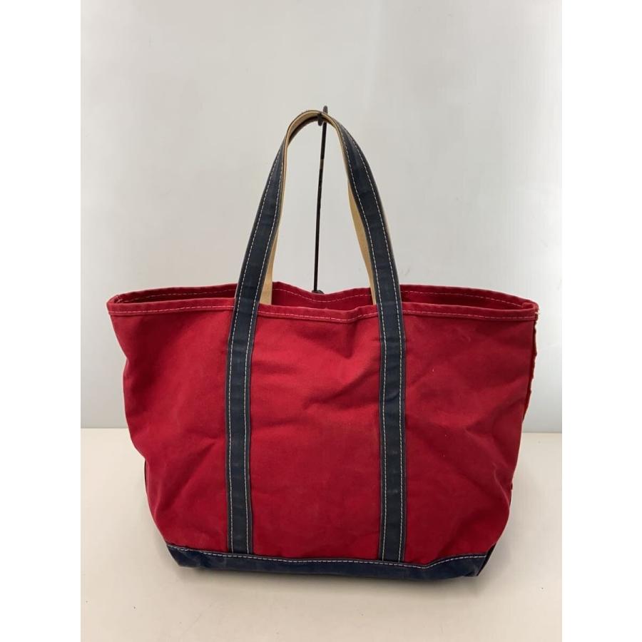N*o様 未使用品　90s エルエルビーン トート　レッド Msize！ 】90s L.L.bean トートバッグ BOAT AND TOTE レッド
