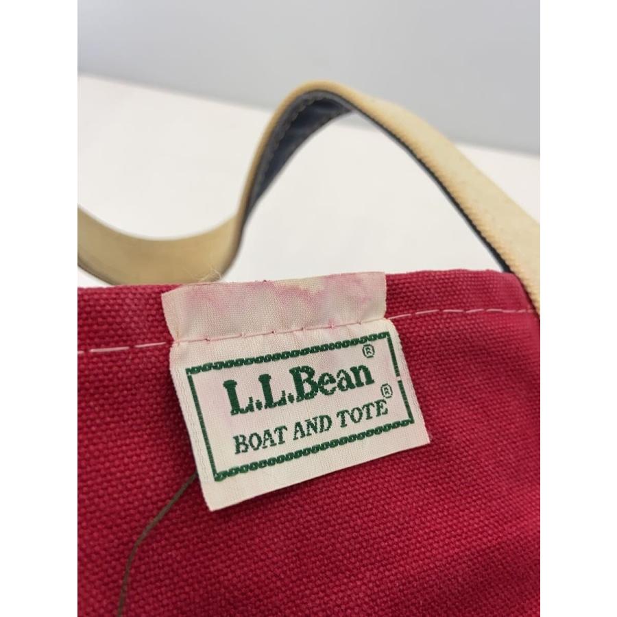 L.L.Bean◇90S/ツートーン/トートバッグ/キャンバス/RED