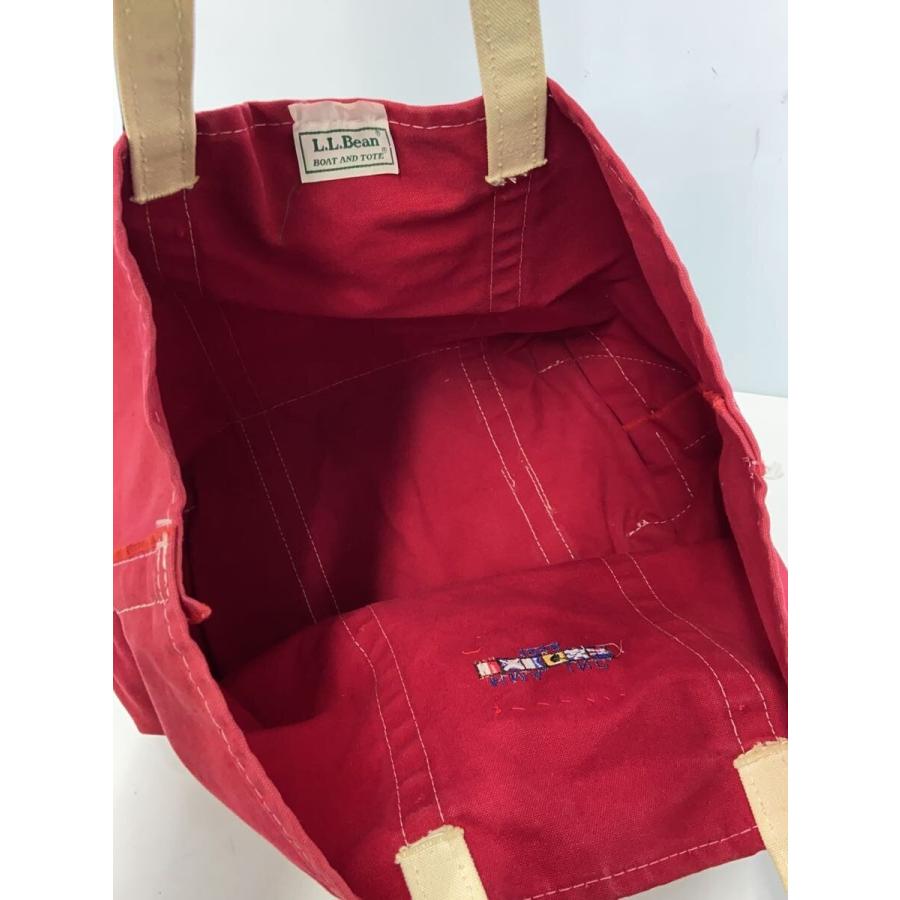N*o様 未使用品　90s エルエルビーン トート　レッド L.L.Bean◇90S/ツートーン/トートバッグ/キャンバス/RED