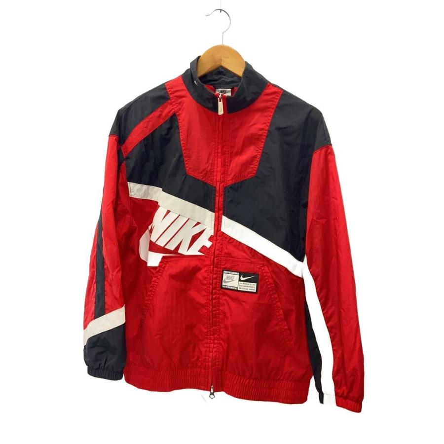 NIKE◇ナイロンジャケット/S/ナイロン/RED/HJ0177-657 : セカンド