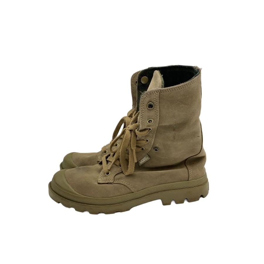 VANS◇レースアップブーツ/26cm/KHK/スウェード/v3215s : セカンド