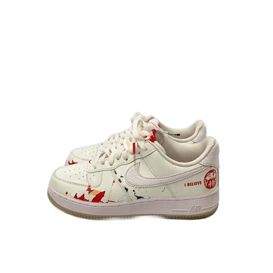 NIKE◇AIR FORCE 1 07 PRM_エア フォース プレミアム/26cm/WHT
