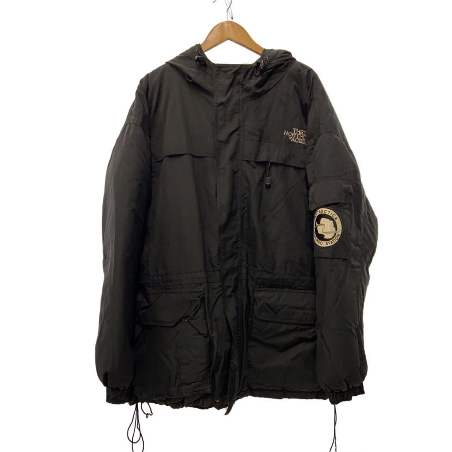 THE NORTH FACE◇ダウンジャケット/XXL/ナイロン/BLK : セカンド