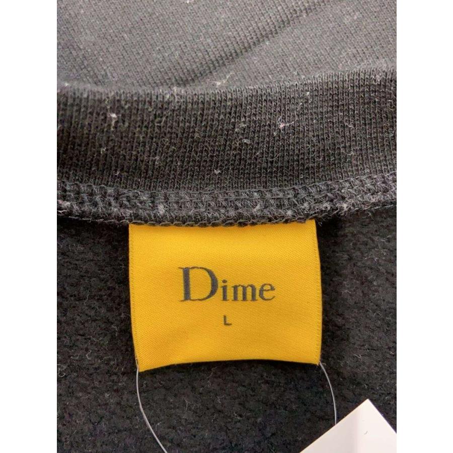 Dime◇スウェット/L/コットン/BLK Dime◇スウェット/S/コットン/BLK