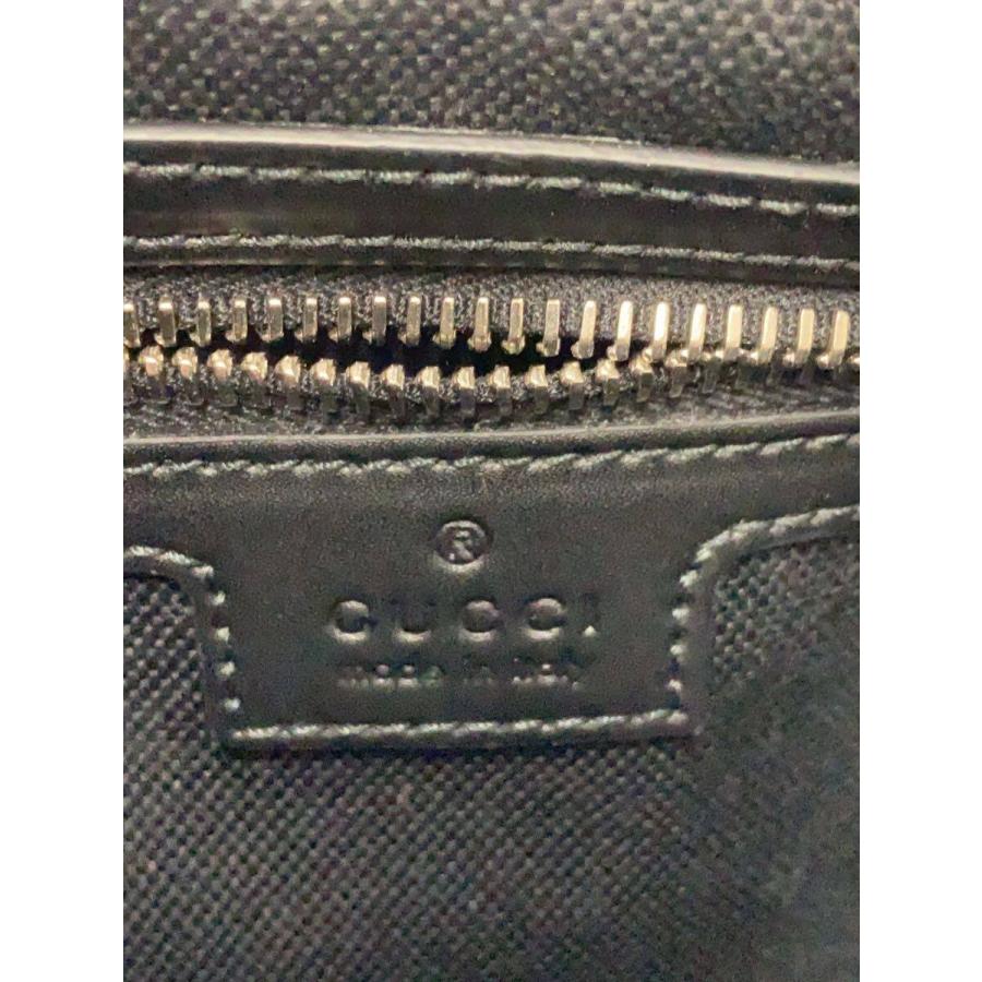 GUCCI◇ボディバッグ_GGスプリーム/PVC/BLK// : セカンドストリート