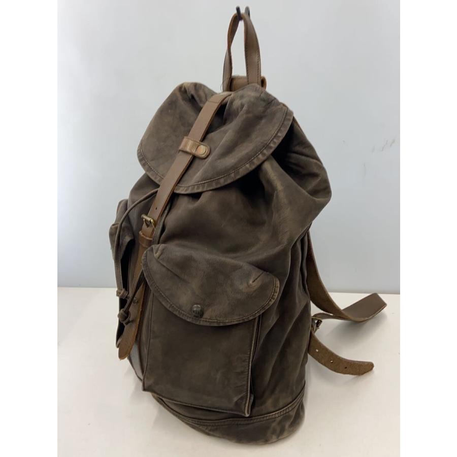 R.R.L. レザーバックパック リュック RRL◇リュック/レザー/BLK : セカンドストリートYahoo!店 - 通販