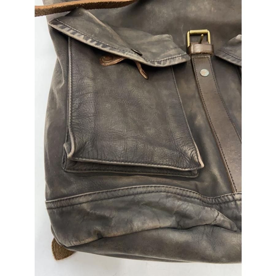 RRL◇リュック/レザー/BLK : セカンドストリートYahoo!店 - 通販
