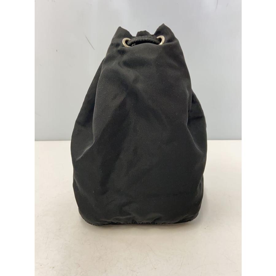 PRADA◇巾着ポーチ/ナイロン/BLK// : セカンドストリートYahoo!店