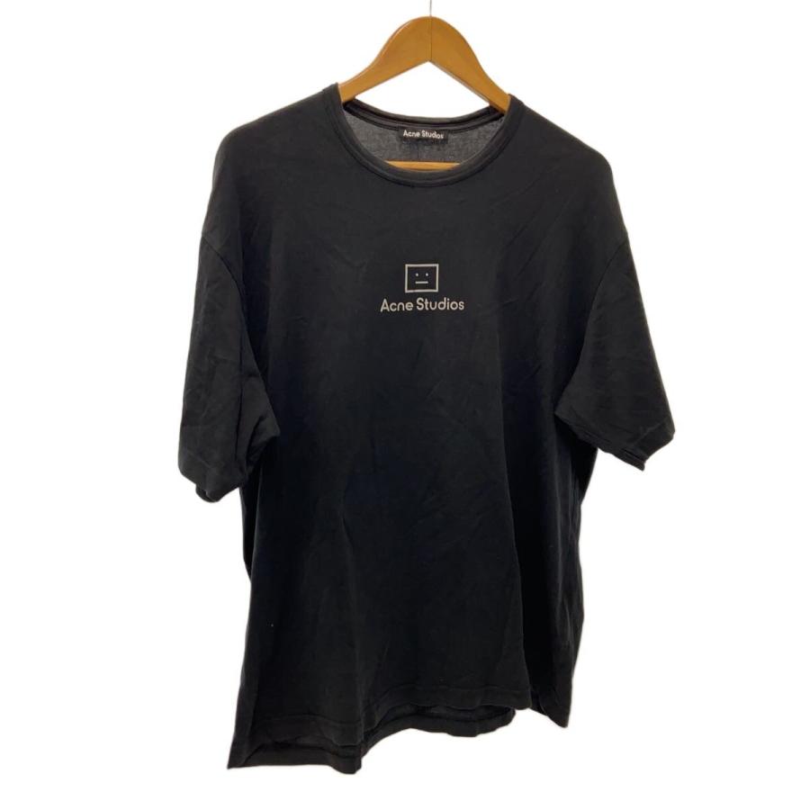 Acne Studios(Acne)◇Tシャツ/M/コットン/BLK/fa-ux-tshi000046