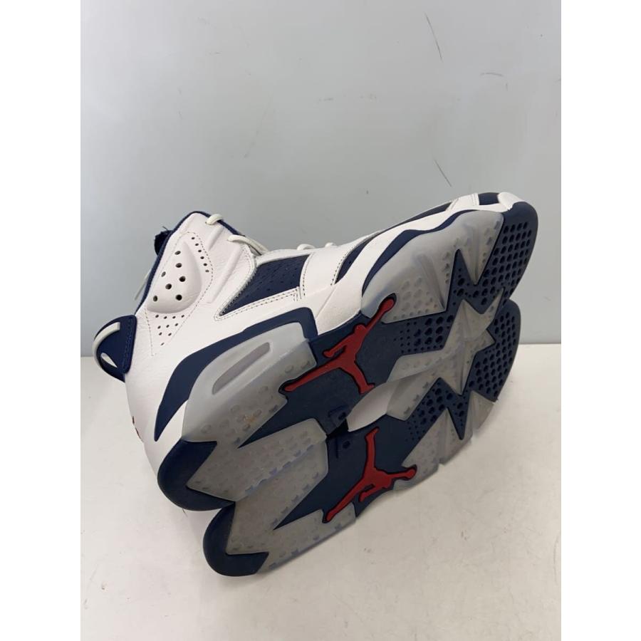 NIKE◇エアジョーダン6 レトロ/ハイカットスニーカー/28.5cm/NVY