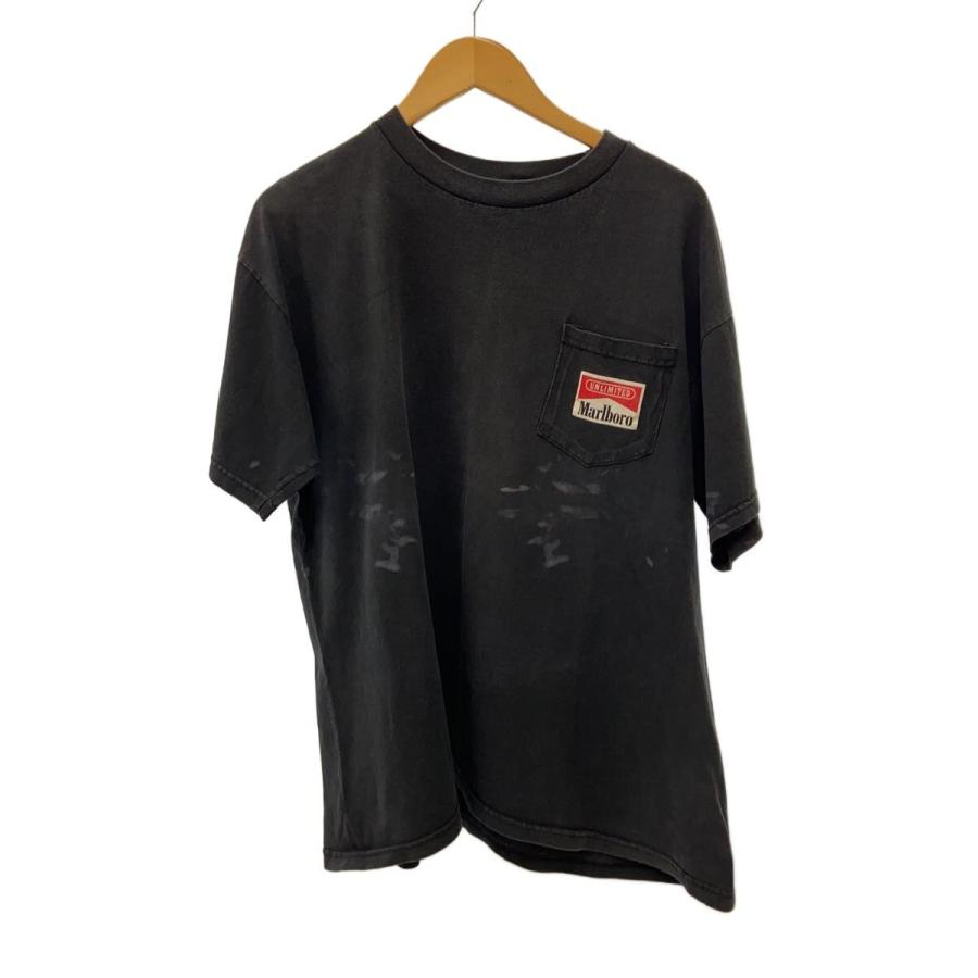 マルボロ/Tシャツ/--/コットン/BLK// : セカンドストリートYahoo!店 