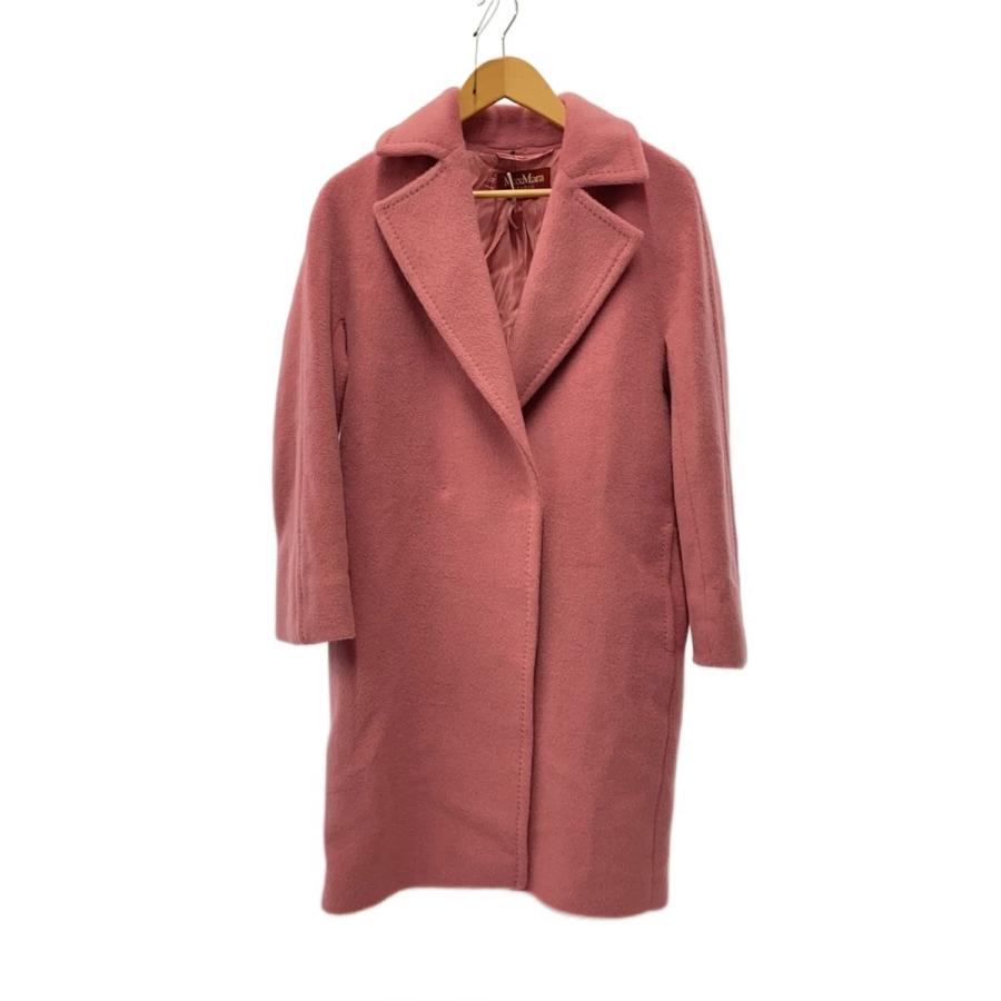 MAX MARA STUDIO◇コート/38/アルパカ/PNK// : セカンドストリート 