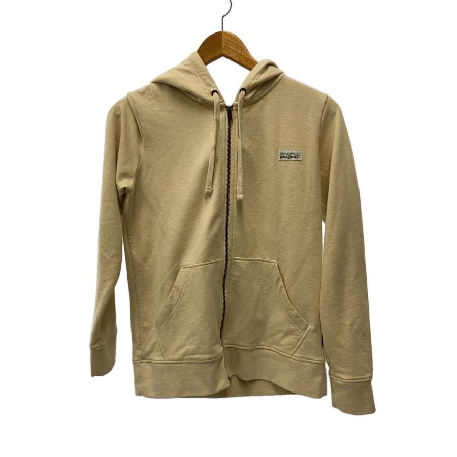patagonia◇ジップパーカー/XS/コットン/BEG/39561fa19// : セカンド
