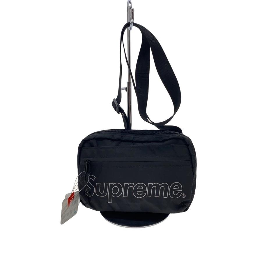 Supreme ショルダーバッグ ナイロン ブラック Supreme◇ショルダーバッグ/ナイロン/BLK/無地 : セカンドストリート