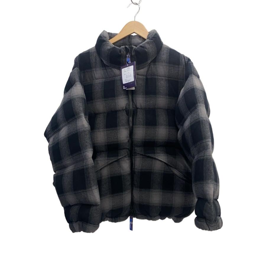 Penfield ダウンジャケット M Penfield◇ダウンジャケット/M/ナイロン/BLK/チェック : セカンド