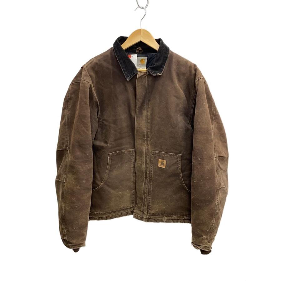Carhartt◇ジャケット/--/--/BRW/無地/J22// : セカンドストリート 