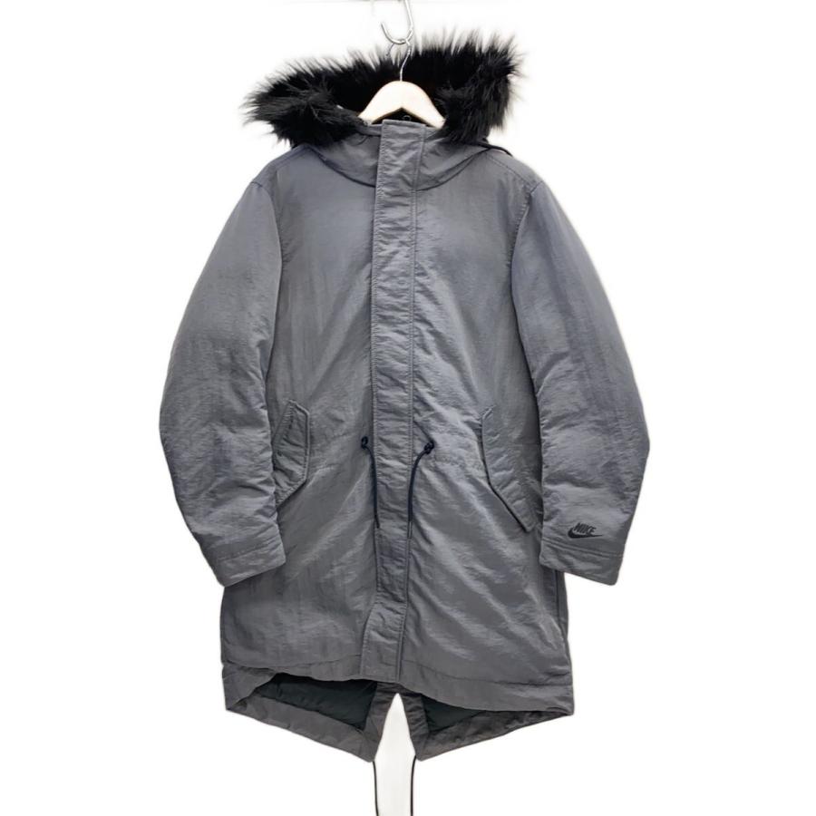 NIKE◇ダウンジャケット/M/ナイロン/GRY/無地/BV4752-021// : セカンド 