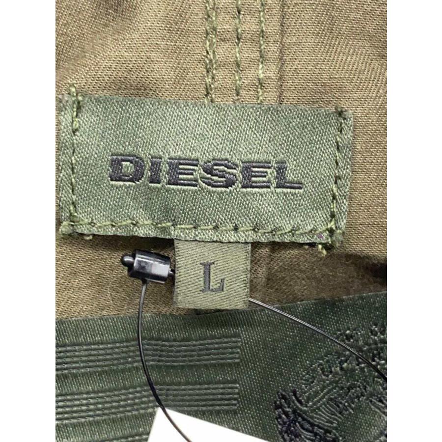 DIESEL◆袖レザーモッズコート/L/コットン/KHK/カーキ｜ssol-shopping｜04