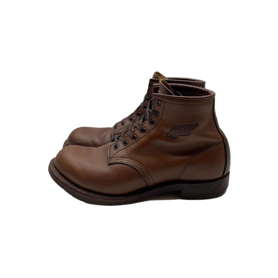 RED WING◇レースアップブーツ・6インチモックトゥ/US8/BRW RED WING