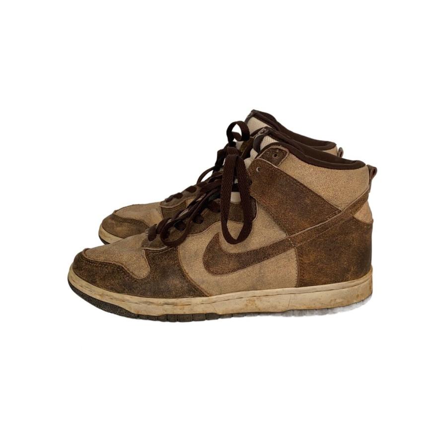 NIKE◇DUNK HIGH/ダンクハイ/ブラウン/304717-223/27cm/BRW : セカンド 
