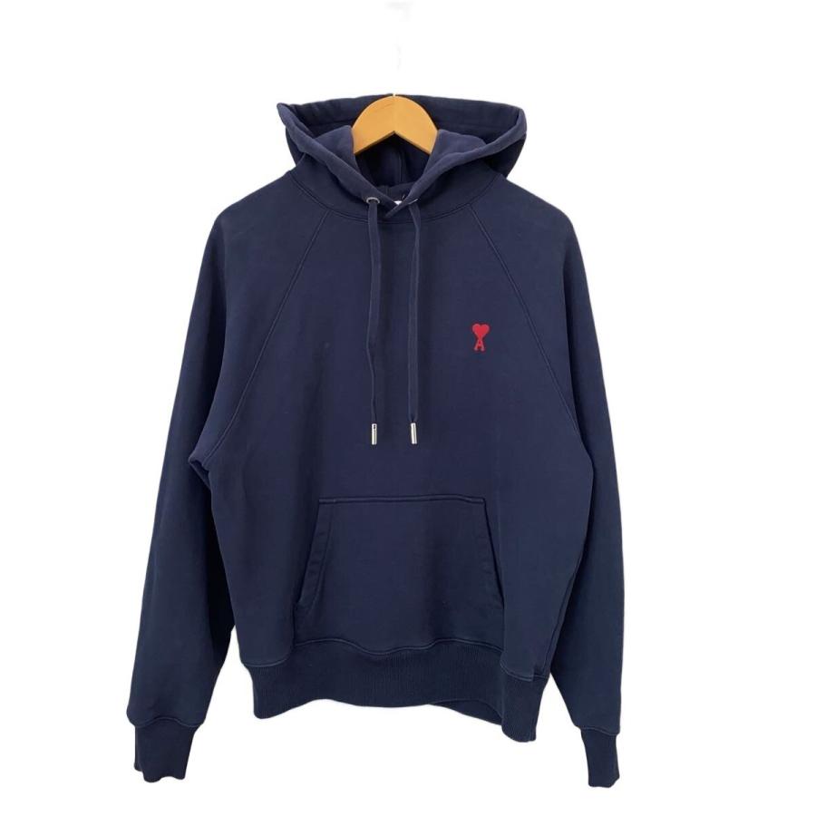 ami alexandre mattiussi◇AMI DE COEUR HOODIE/パーカー/M/コットン 