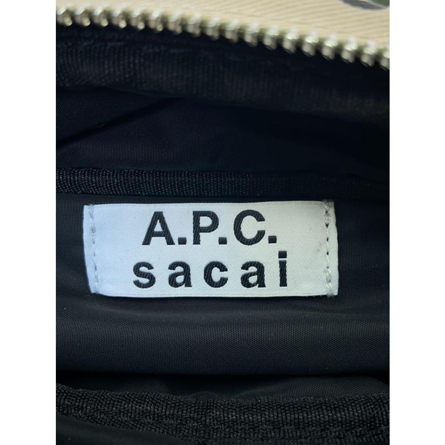 sacai◆×A.P.C BANANE JACKIE/ウエストバッグ/ナイロン/KHK//｜ssol-shopping｜05